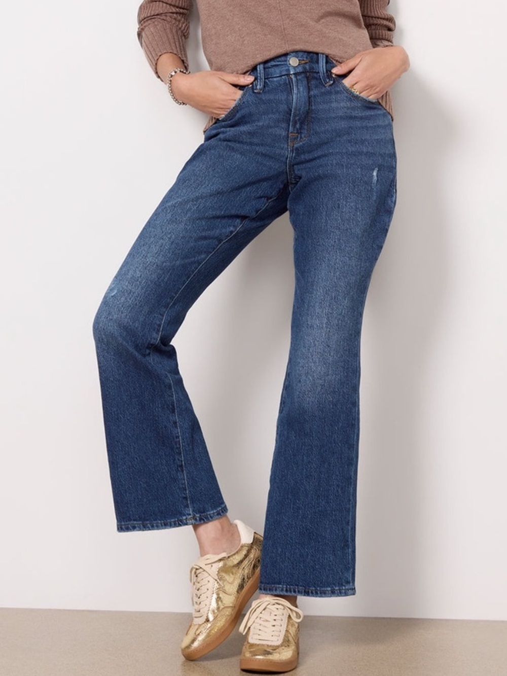 Good American Good Petite Bootcut Jeans - Picture 5 of 7